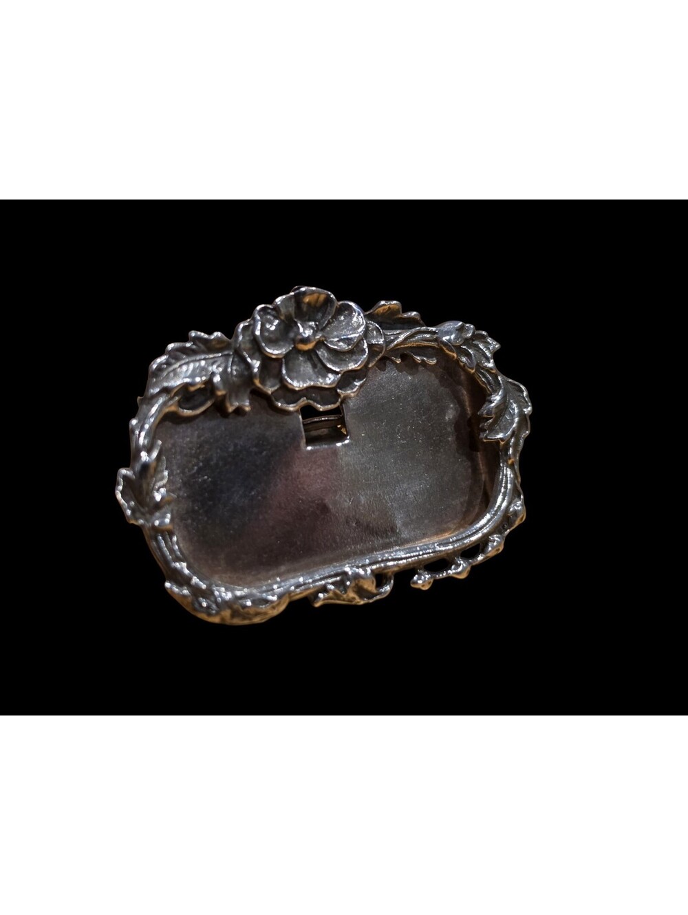 ANTIQUE STERLING SILVER MINIATURE PICTURE FRAME